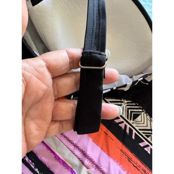 Catalina Plus Tribal Print Padded Tankini Top With Adjustable Straps Size 3X - Picture 6 of 9